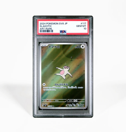 PSA 10 Slakoth #117 Super Electric Breaker SV8 Japanese Pokemon card
