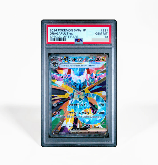 PSA 10 Dragapult ex #221 Terastal Festival SV8a Japanese Pokemon card