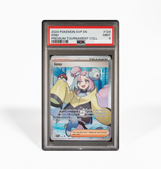 PSA 9 Iono Premium Tournament Collection SVP #124 Pokemon card