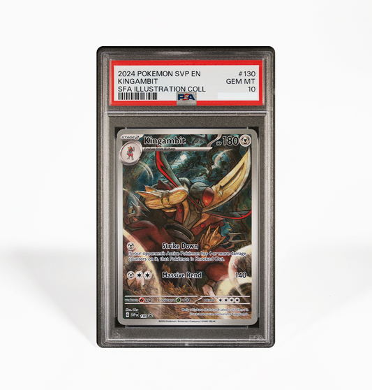 PSA 10 Kingambit ex SVP #130 Pokemon card