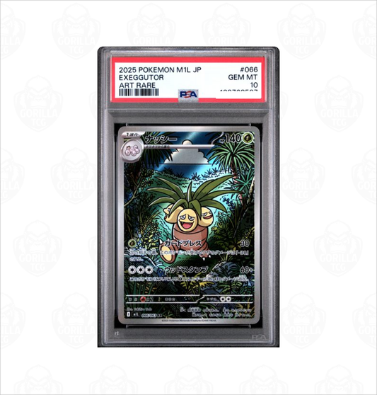 PSA 10 Exeggutor #066 Mega Brave M1L Japanese Pokemon card