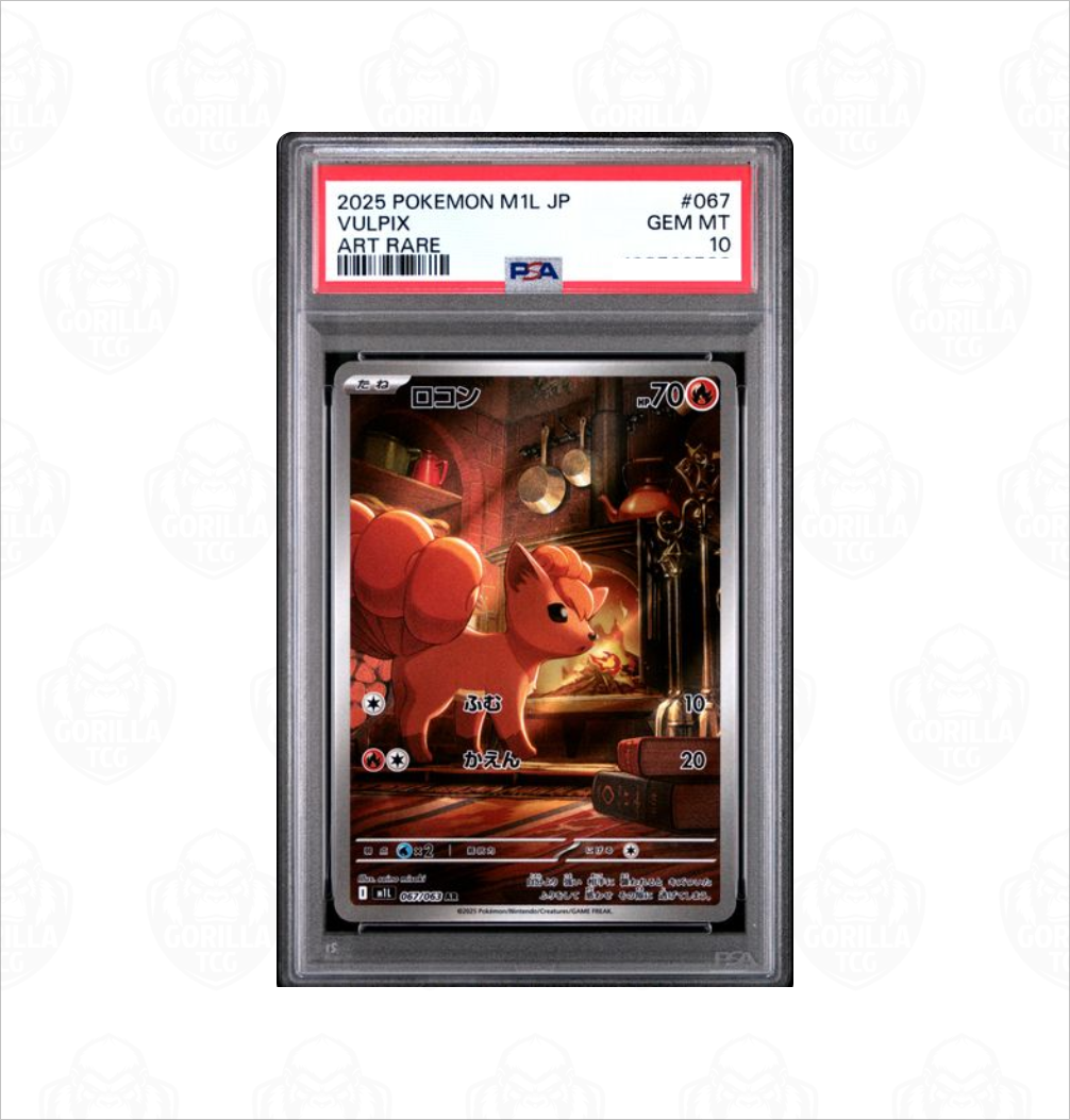 PSA 10 Vulpix #067 Mega Brave M1L Japanese Pokemon card