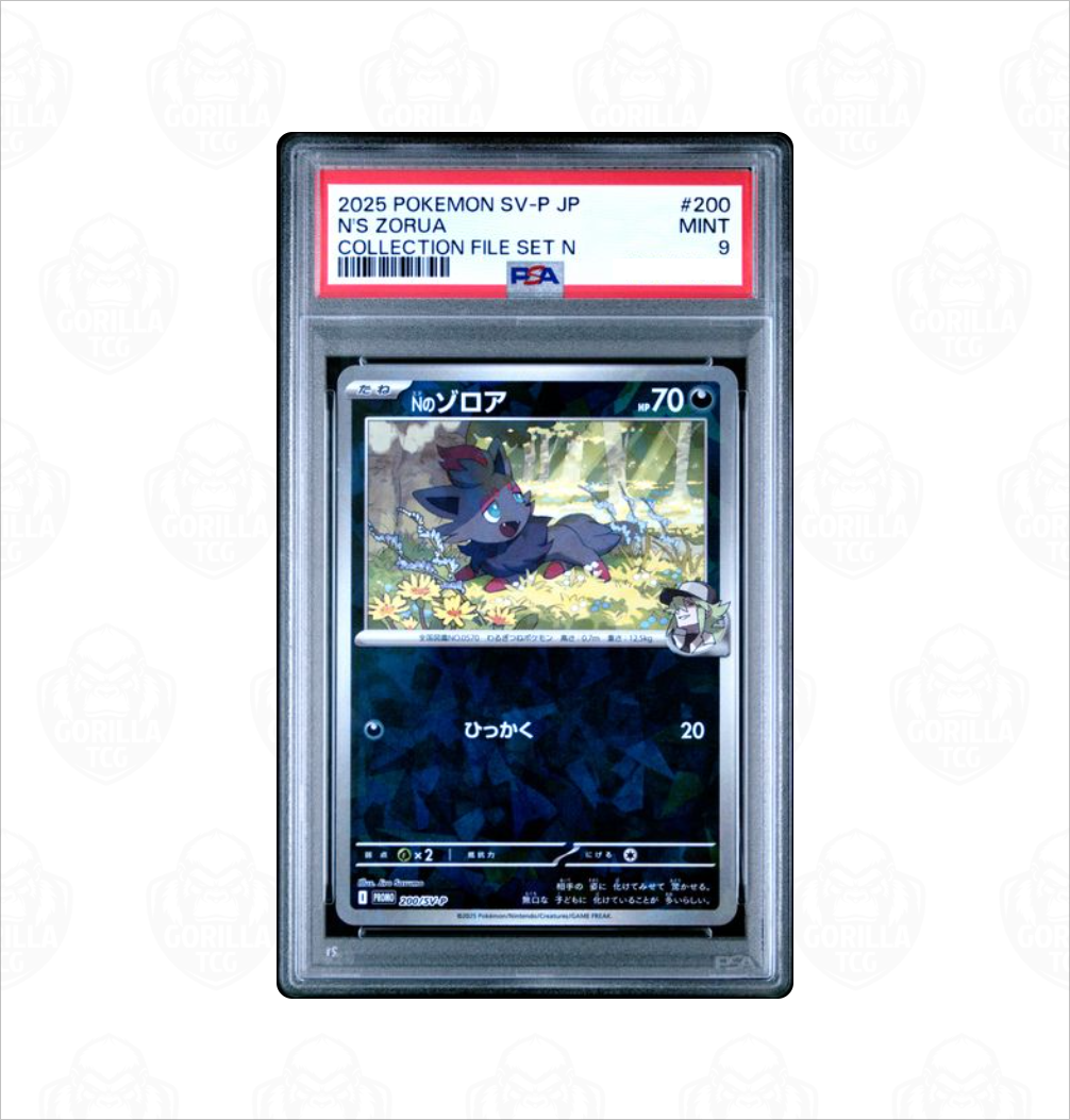 PSA 9 N's Zorua Promo #200 SV-P Japanese Pokemon card