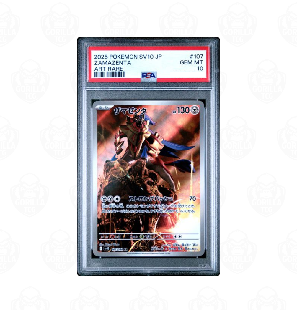 PSA 10 Zamazenta #107 SV10 Glory of Team Rocket Japanese Pokemon card