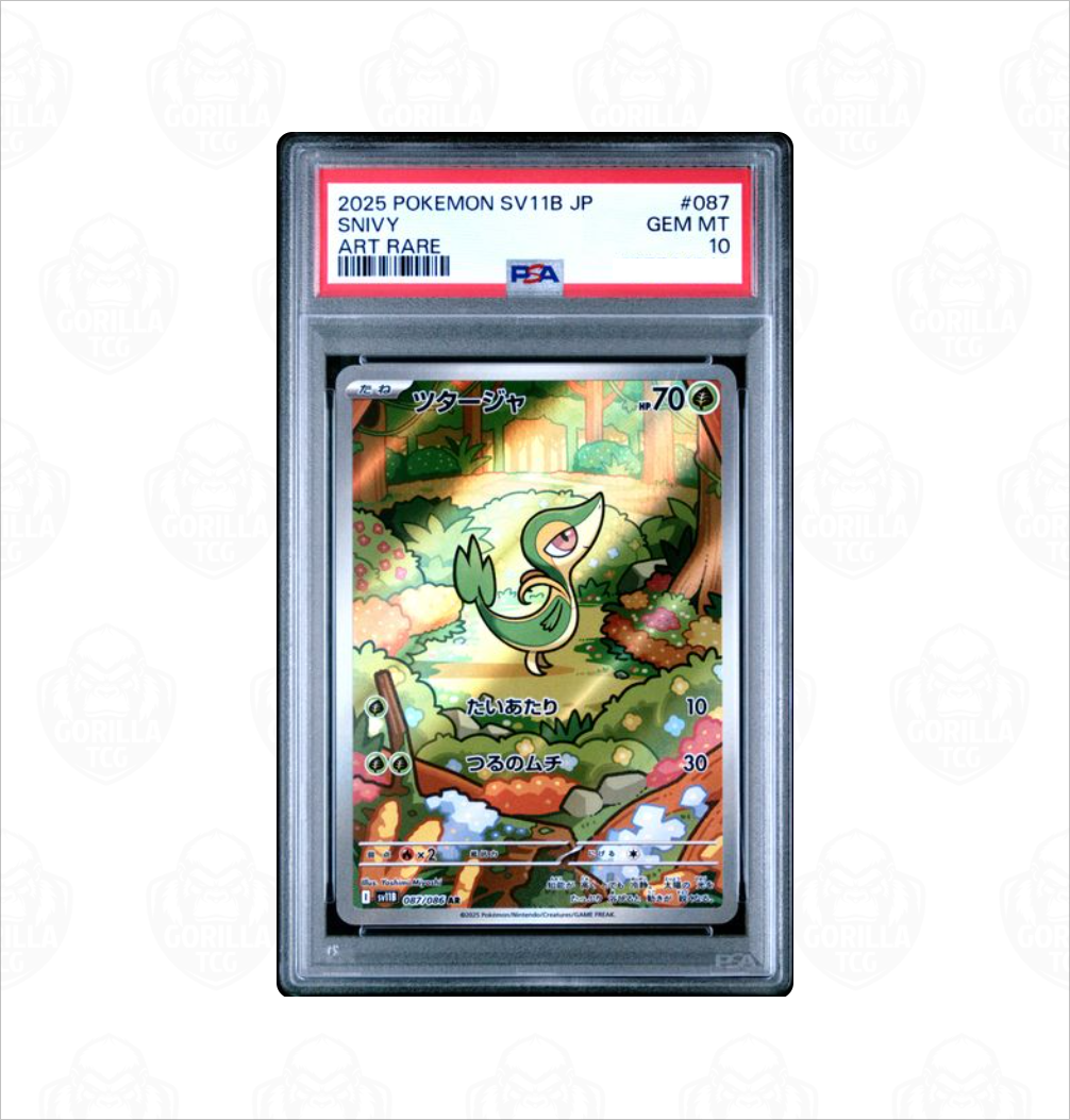 PSA 10 Snivy #087 SV11B Black Bolt Japanese Pokemon card