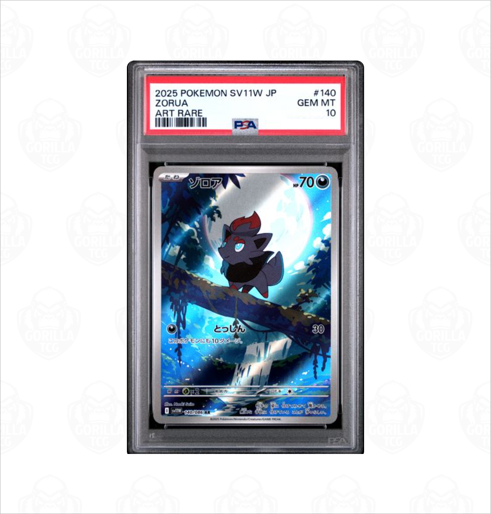 PSA 10 Zorua #140 SV11W White Flare Japanese Pokemon card
