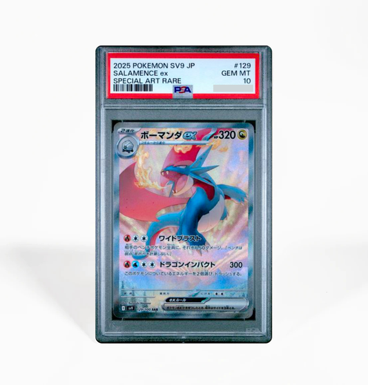 PSA 10 Salamence #129 Battle Partners SV9 Japanese Pokemon card