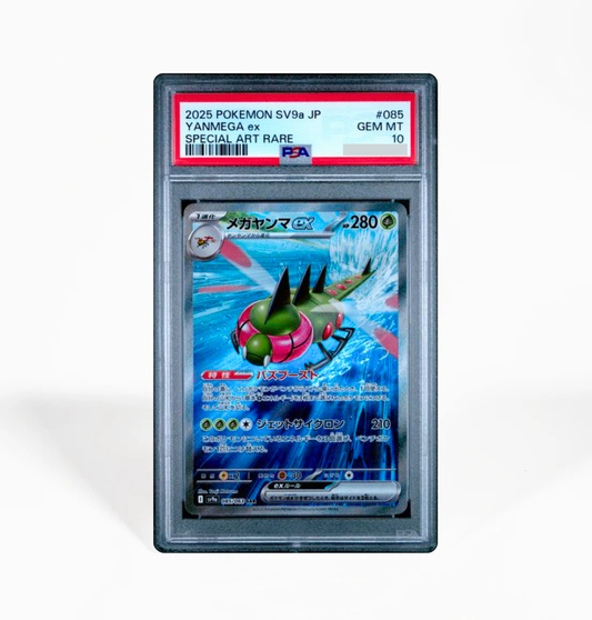 PSA 10 Yanmega #085 Heat Wave Arena SV9a Japanese Pokemon card