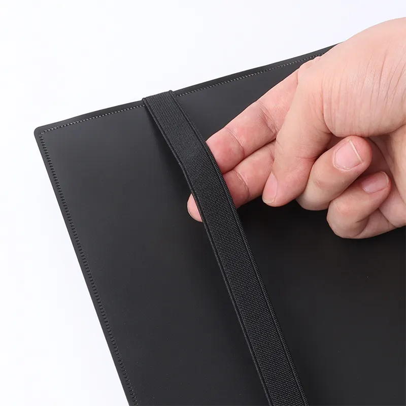 9 Pocket 360 Trading Card binder with Elastic Strap without Logo
