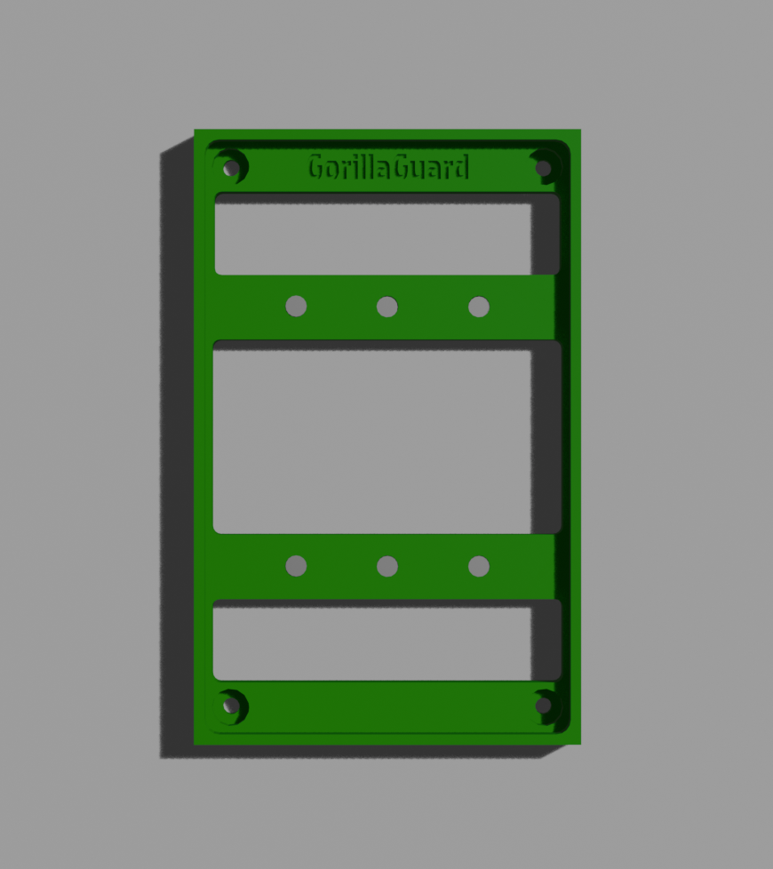 Magnetic PSA Card Wall Display (modular, extension)