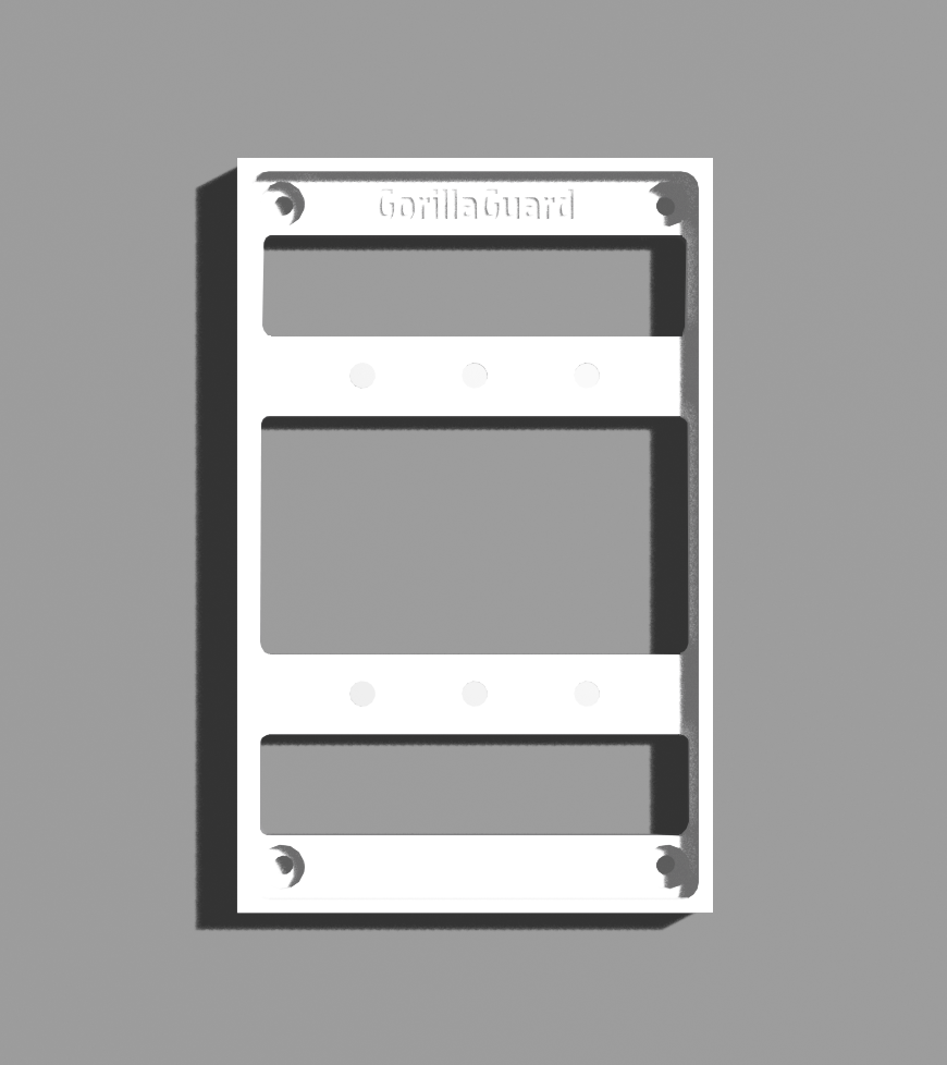Magnetic PSA Card Wall Display (modular, extension)