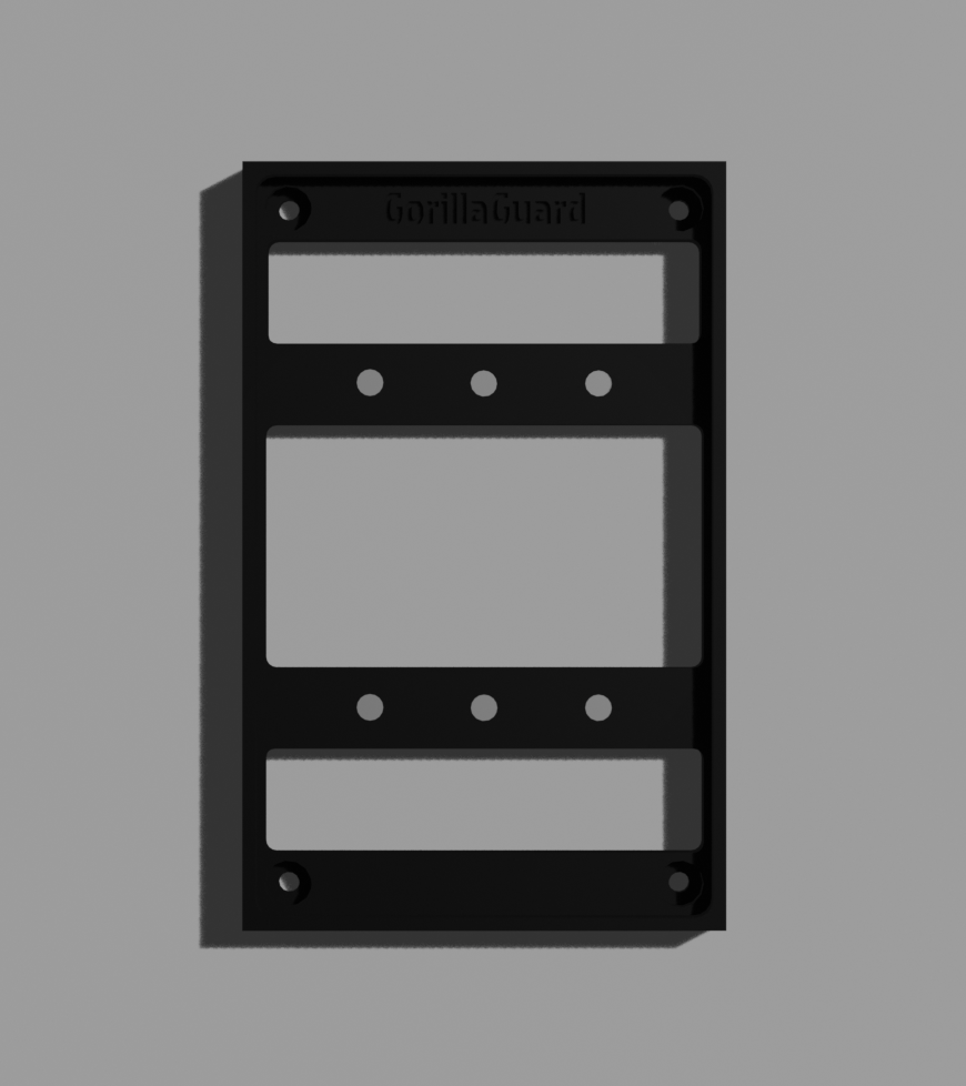 Magnetic PSA Card Wall Display (modular, extension)