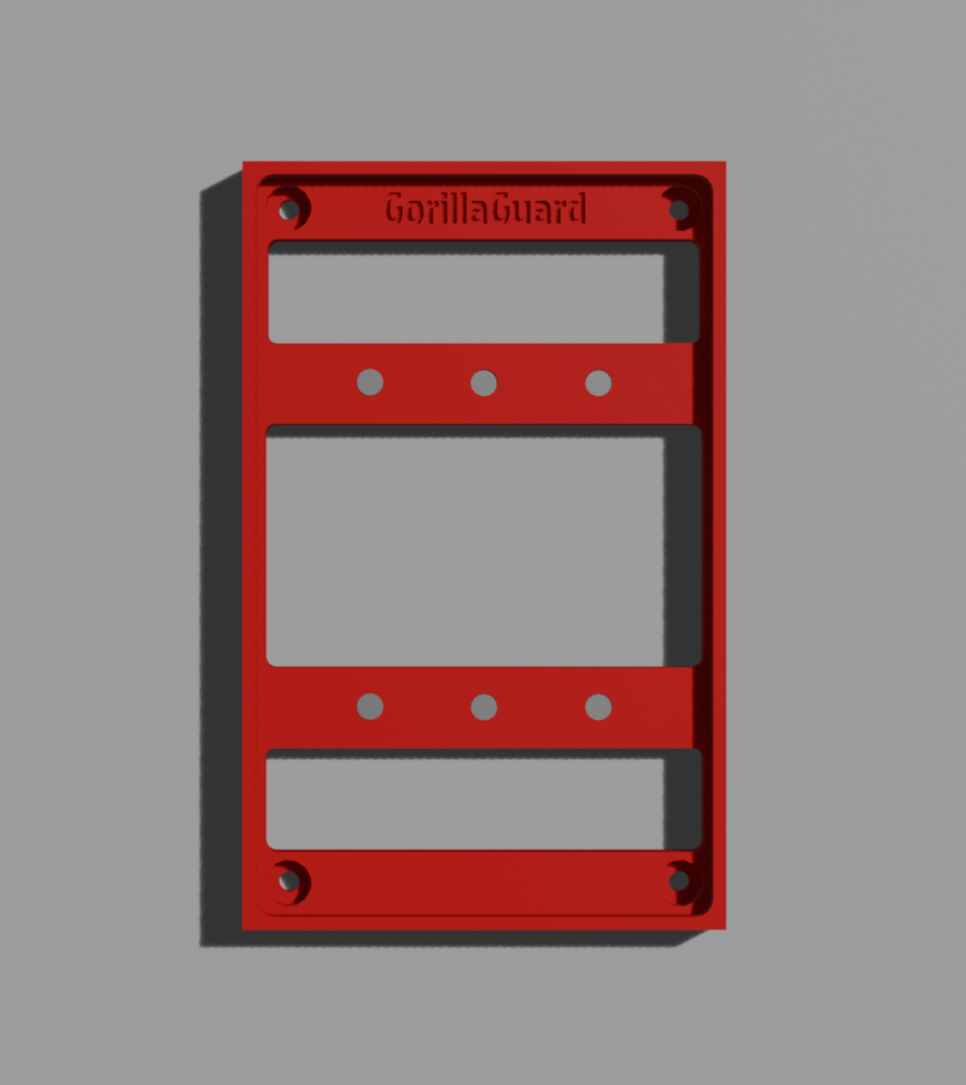 Magnetic PSA Card Wall Display (modular, extension)