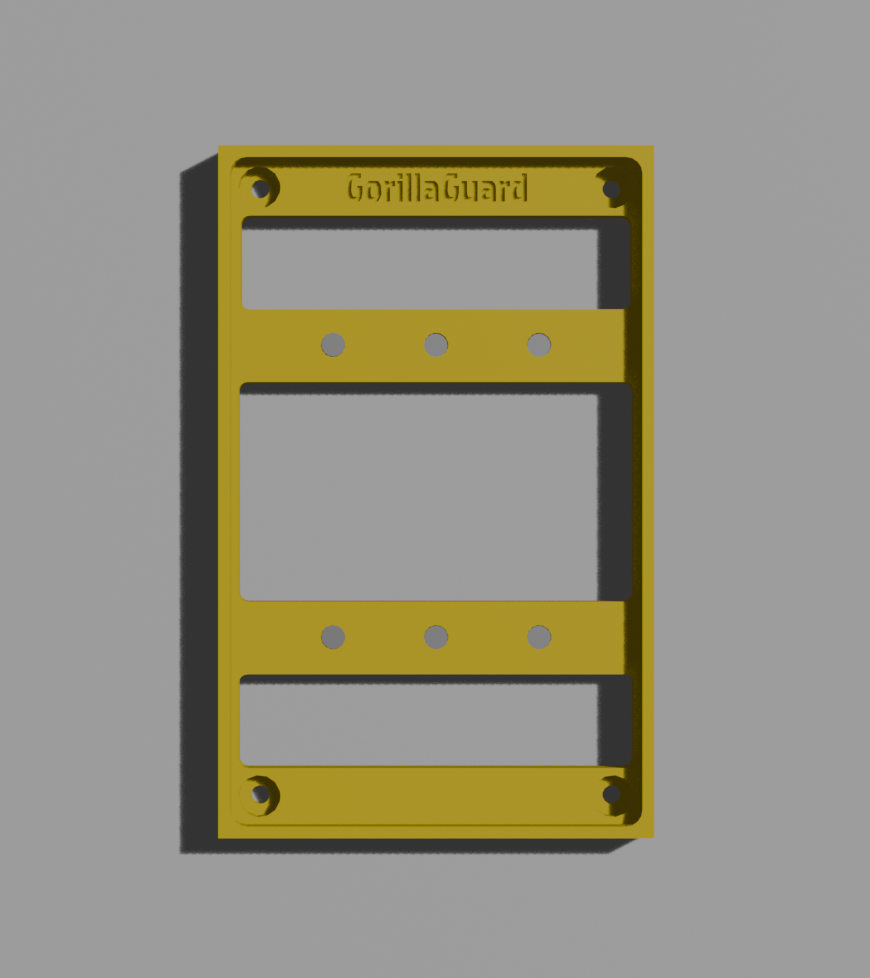 Magnetic PSA Card Wall Display (modular, extension)