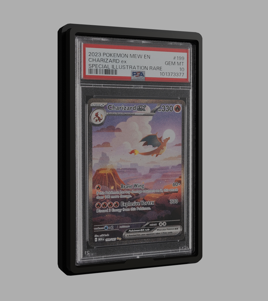 Magnetic PSA Card Wall Display
